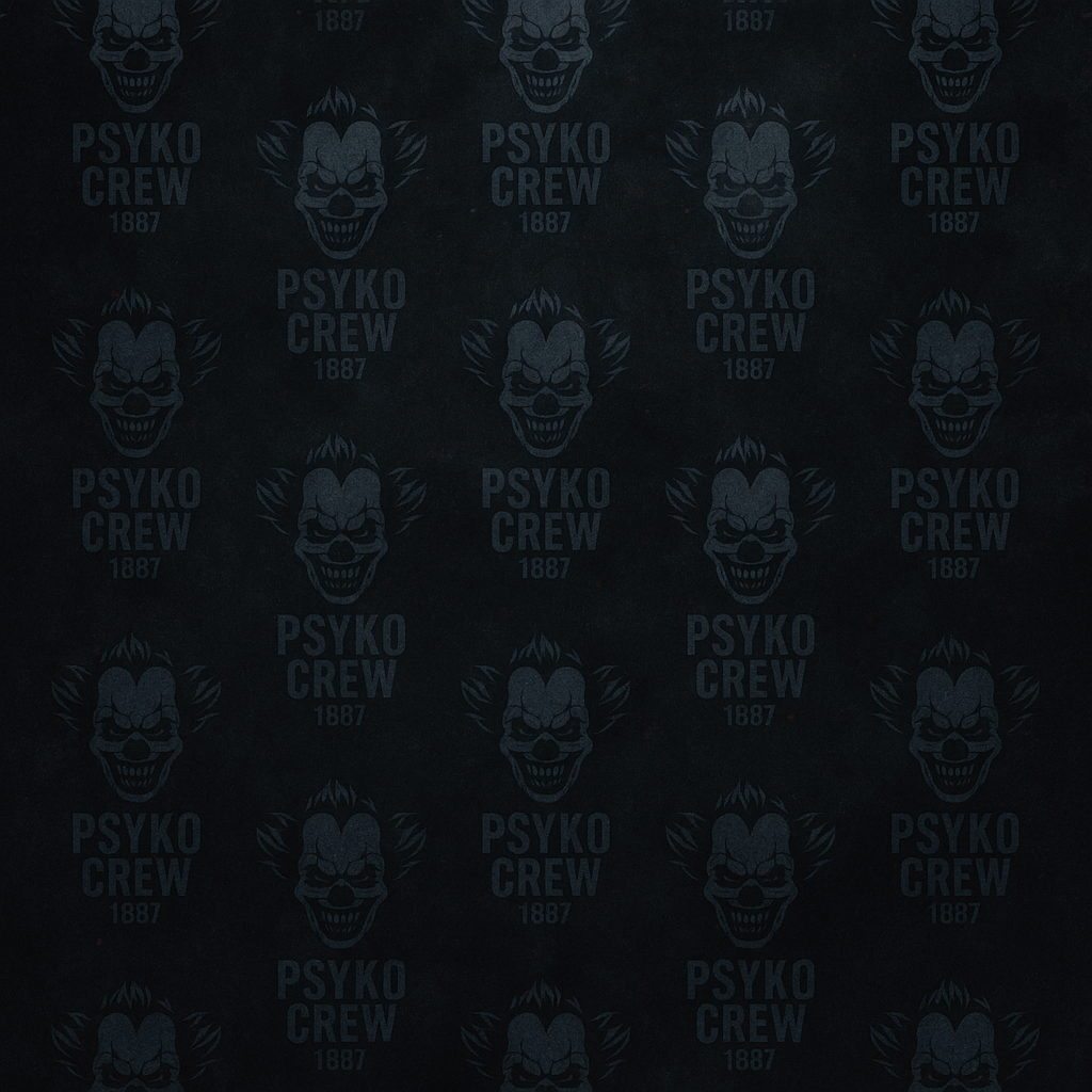 🎨 PSYKO CREW 1887 – AUFKLEBER MIX (50 STK)