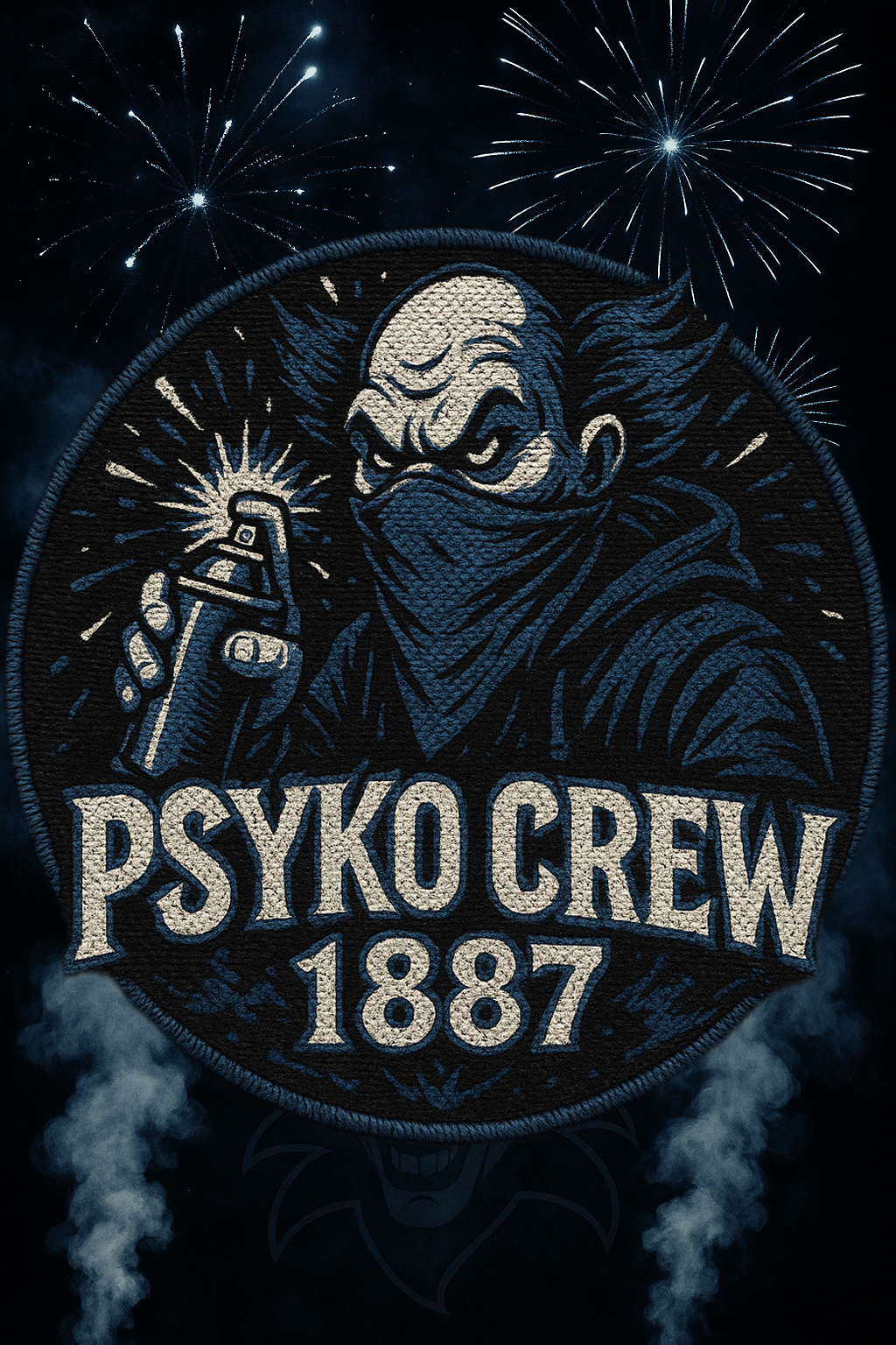 🔥 PSYKO CREW 1887 – SPRAYDOSE PATCH (LIMITED EDITION) 🔥